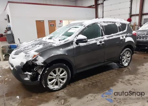 2014 Toyota Rav4 Limited from USA, damaged, VIN 2T3DFREV4EW216669